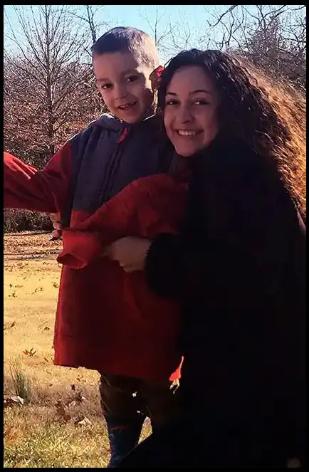 Little Danny and big sissy Claudia Book Author and Veteran David Haaves greatest of inspiration -- David Haave